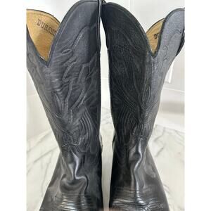 Durango men’s DB500 black leather western boots 10 D